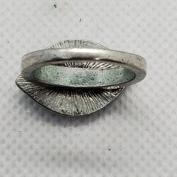 Blue & Silver Evil Eye Ring - Picture 5 of 6